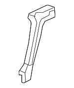 15084096 - Body: Hinge Pillar Reinforced for Hummer: H3, H3T Image