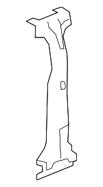 20801590 - Body: Center Pillar Reinforced for Hummer: H3, H3T Image