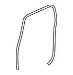 25931888 - Body: Weather-strip On Body for Hummer: H3, H3T Image