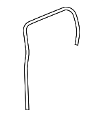 93355101 - Body: Weather-strip On Body for Hummer: H3T Image