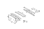1076400153 - Rear End: Soft Top Compartment for Mercedes-Benz Image