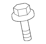 985054 - Electrical: Buckle End Bolt for Volvo: C70, S40, S60, S60 Cross Country, S80, V50, V70, XC60, XC70 Image