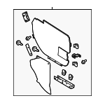 GB5Z78201B69A - Body: Insert Panel for Ford: Police Interceptor Utility Image