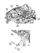 5148099AB - 5.7L Gas; Engine: Engine Block Heater Cord for Mopar Image image