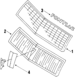 10020544 - Body: Grille for GM Image