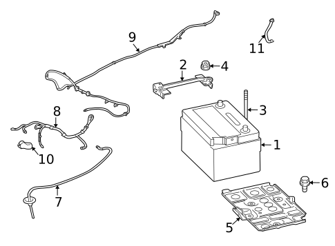 Battery for 2008 Mitsubishi Lancer #0