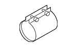 28641C8600 - Exhaust: Muffler Clamp for Hyundai: Elantra, Elantra GT, Santa Cruz, Santa Fe, Sonata, Tucson, Veloster Image