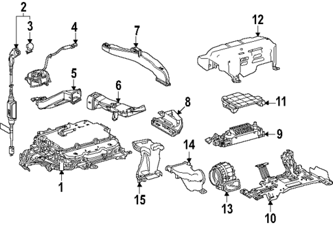 Electrical Components for 2024 Lexus TX550h+ #0