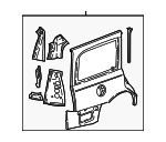 22679872 - Body: Quarter Panel for Saturn: LW1, LW2, LW200, LW300 Image