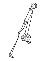 89845EA072 - Electrical: Belt &amp; Retractor for Nissan Image