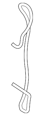 93173733 - : Front Disc Brake Anti-Rattle Clip for Saturn: Astra Image