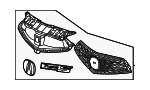 7120031MA01 - : Grille for Acura: Integra Image