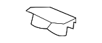 82184SNAA01ZT - Body: Seat Armrest Cup Holder for Honda Image