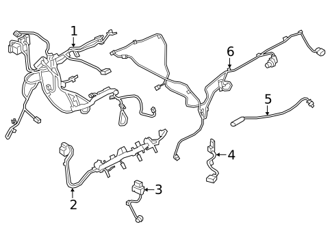 Wire, Cable & Related Components for 2021 BMW X6 #0