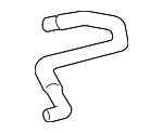 15659486 - Cooling System: Upper Hose for Chevrolet: C1500, C2500, C3500, K1500 Pickup, K2500 Pickup, K3500 Pickup, Suburban C2500, Suburban K2500 | GMC: C1500 Pickup, C2500 Pickup, C3500 Pickup, K1500 Pickup, K2500 Pickup, K3500 Pickup, Suburban C2500, Suburban K2500 Image
