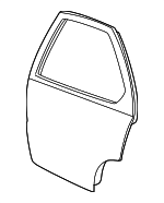 88955390 - Body: Door Shell for Chevrolet: Cavalier | Pontiac: Sunfire Image image