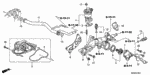 92900080220B - Engine: BOLT, STUD (8X22) for Honda Image