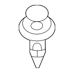 GJ2168885B02 - Body: Fender Ledge Cover Fastener for Mazda Image