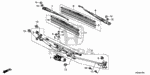 90028RAA003 - Electrical/Exhaust/Heater/Fuel: BOLT, SPECIAL (6X18.2) for Honda Image