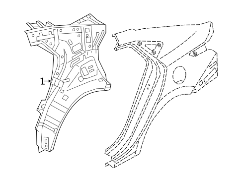 Inner Structure for 2022 Hyundai Accent #0