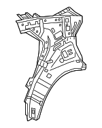 71601J0050 - Body: Inner Quarter Panel for Hyundai: Accent Image