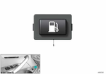 61319358969 - Vehicle Electrical System: Button, Pressurized Tank Release for BMW Image