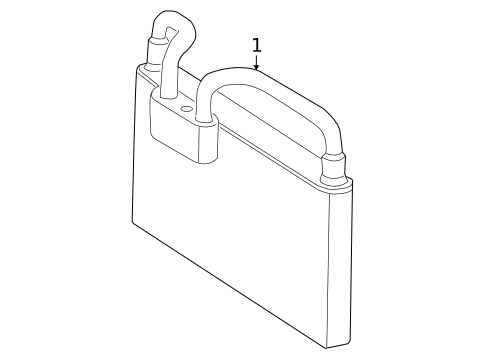 Oil Cooler for 2009 Mercedes-Benz CL550 #0