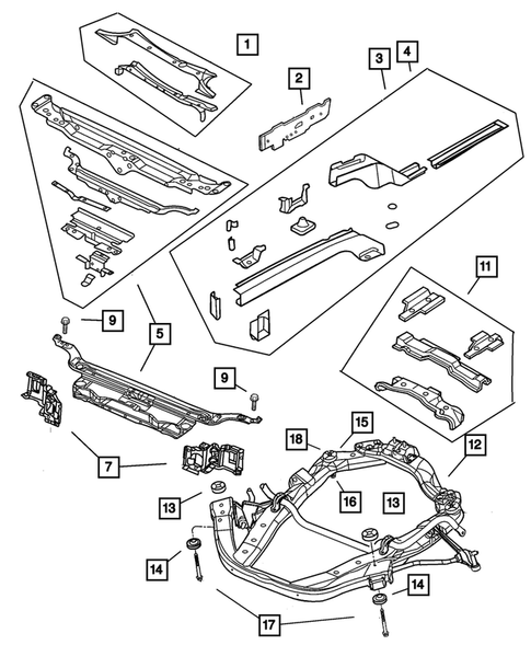 Frames for 2001 Dodge Intrepid #0