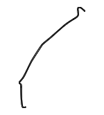 DFR567501 - Body: Washer Hose for Mazda: MX-30 EV Image