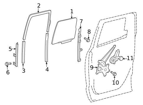 Rear Door for 2021 Toyota Tundra #0