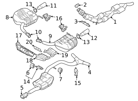 Catalytic Converter for 2009 Volkswagen CC #0