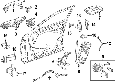 Lock & Hardware for 2025 Mercedes-Benz GLC63 AMG S E Performance #3