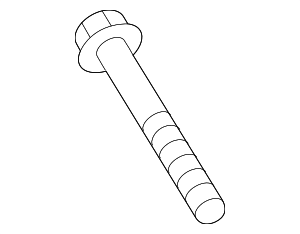 544595RB1B - : Axle Beam Bolt for Nissan: Kicks, Kicks Play, NV200, Versa, Versa Note Image