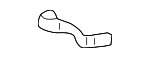 1636200931 - Body: Upper Bracket Retainer for Mercedes-Benz Image