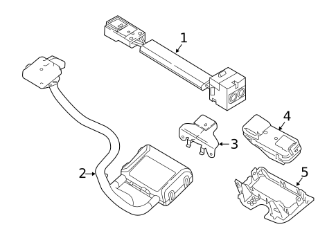 Communication System Components for 2018 INFINITI QX30 #0