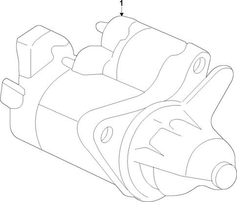 Starter for 2025 Honda CR-V #1