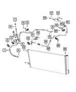 6106984AA - Air Conditioners and Heaters: Nut for Mopar Image