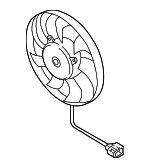 3QF959455J - Cooling System: Fan &amp; Motor for Volkswagen Image
