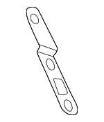 491218J000 - Steering: Power Steering Pump Rear Bracket for Nissan: Altima, Sentra Image