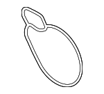 11517549445 - Cooling System: Water Pump Gasket for BMW: 530i, 540i, 550i, 550i GT, 550i GT xDrive, 550i xDrive, 650i, 650i Gran Coupe, 650i xDrive, 650i xDrive Gran Coupe, 750i, 750i xDrive, 750Li, 750Li xDrive, 760i xDrive, Alpina B6 xDrive Gran Coupe, Alpina B7, Alpina B7 xDrive, Alpina B7L, Alpina B7L xDrive, Alpina B8 Gran Coupe, Alpina XB7, M5, M5 Touring, M550i xDrive, M6, M6 Gran Coupe, M760i xDrive, M8, M8 Gran Coupe, M850i xDrive, M850i xDrive Gran Coupe, X5, X6, X7, XM Image