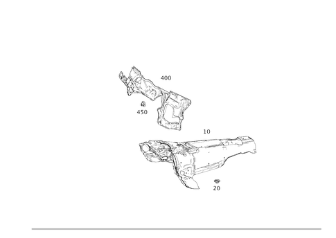 Engine Compartment Damping for 2021 Mercedes-Benz AMG GT 63 S #0