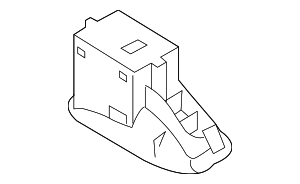 7PP953519FIVI - Steering: Steering Column Control Switch for Porsche Image