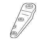 33326782840 - : Support Bracket for BMW: 528i, 528i xDrive, 535d, 535d xDrive, 535i, 535i GT, 535i GT xDrive, 535i xDrive, 550i, 550i GT, 550i GT xDrive, 550i xDrive, 640i, 640i Gran Coupe, 640i xDrive, 640i xDrive Gran Coupe, 650i, 650i Gran Coupe, 650i xDrive, 650i xDrive Gran Coupe, ActiveHybrid 5 Image