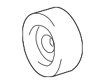 1660431030 - Cooling System: Idler Pulley for Toyota: 4Runner, Avalon, Camry, FJ Cruiser, Highlander, Sienna, Tacoma, Tundra Image