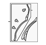 678570E010 - : Protector for Lexus: RX350, RX450h Image