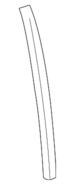 678880E020 - Body: Frame Molding Weatherstrip for Lexus: RX350, RX450h Image