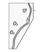 678730E010 - Body: Seal for Lexus: RX350, RX450h Image