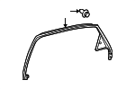 6767448031 - : Window Trim for Lexus: RX350, RX450h Image