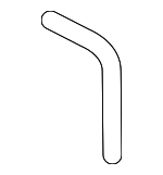 1J1625WJA00 - : Drive Motor Inverter Radiator Hose for Honda: Clarity Image