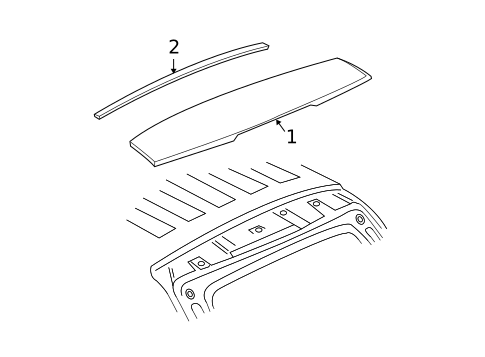 Spoiler for 2009 Chevrolet Equinox #0